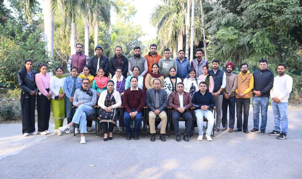 Fiveday training program concludes at the Extension Education Institute Nilokheri